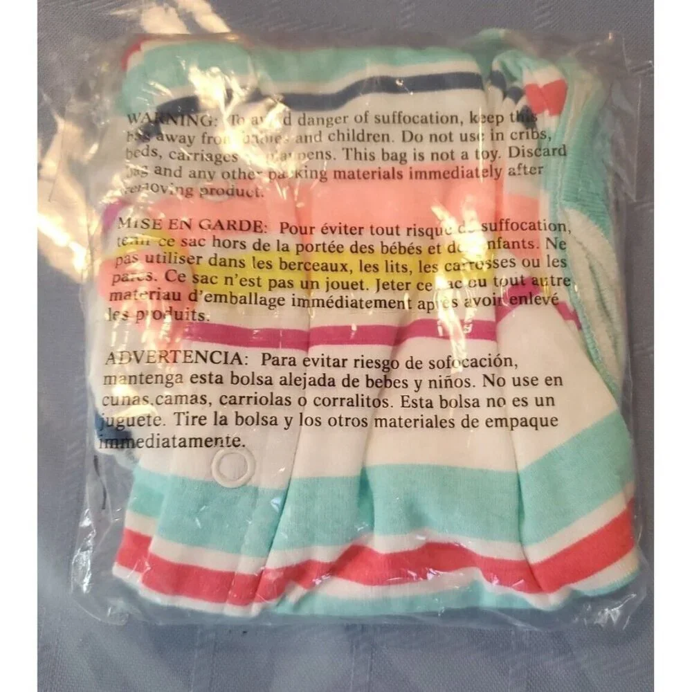 Carter's Baby Girl Rainbow Bodysuit 9 Months